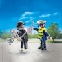 Playmobil - Set 2 figurine Politist si hot Playmobil - 5